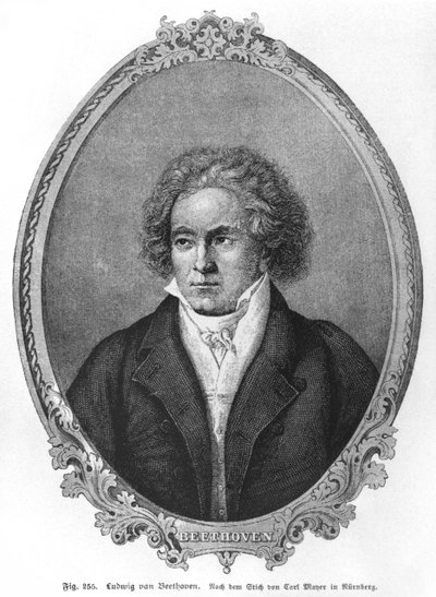 Ludwig van Beethoven (1770-1827) da Carl Mayer